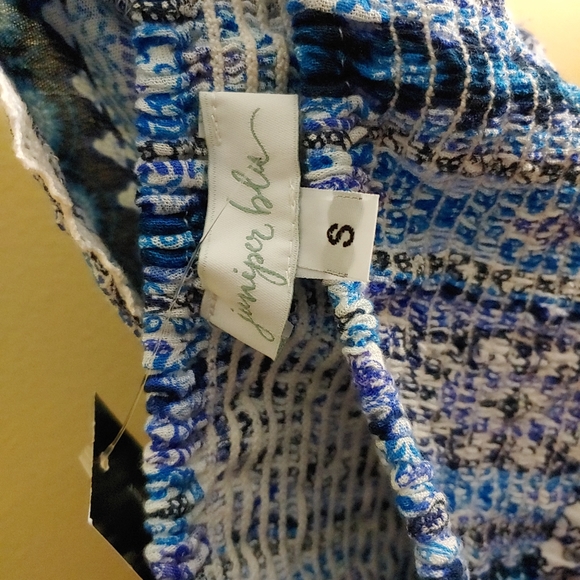 Skirt South Moon Boho Flower Under Skort Mod Blue Hipster - Picture 7 of 7